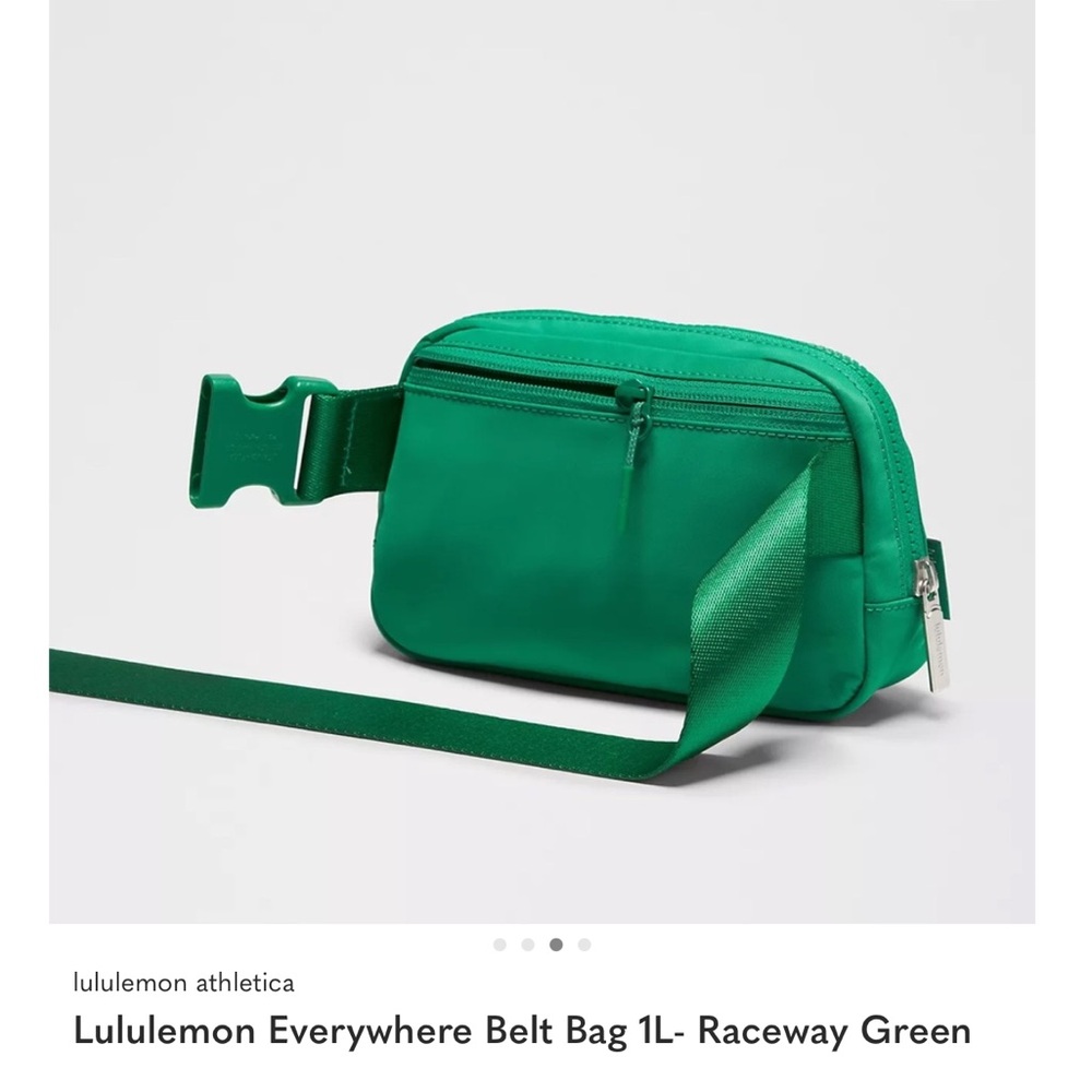 lululemon athletica Belt Bag in Vibrant raceway green NWT - Picture 3 of 10